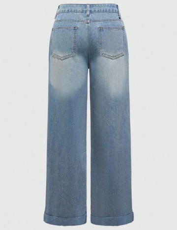 Jeans Shein, albastru