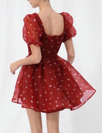 Rochie mini Shein, roșu