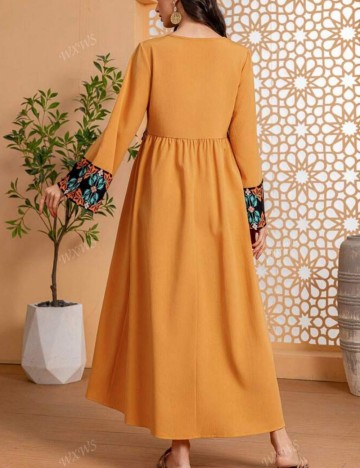 Rochie midi Shein, galben