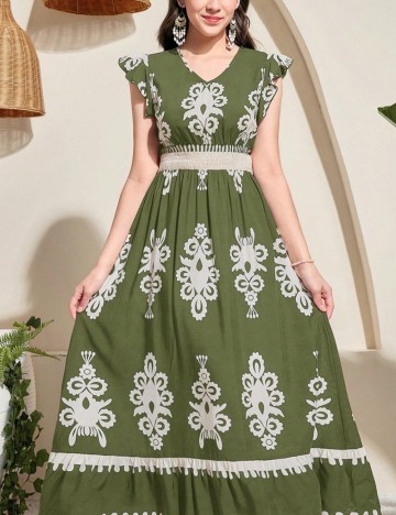 Rochie Shein, verde