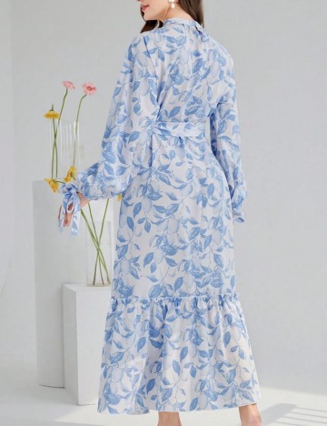 Rochie maxi Shein, mix culori