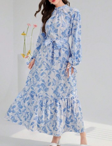 Rochie maxi Shein, mix culori