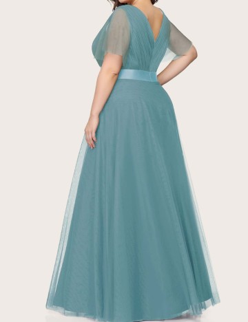 Rochie de ocazie Ever pretty by Shein, turcoaz