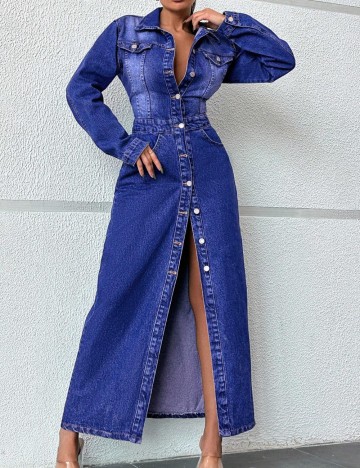 Rochie de blugi Shein, albastru