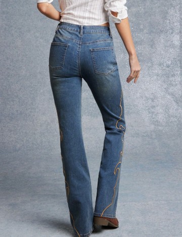 Jeans Shein, albastru