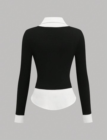 Bluză Shein Curve+, negru