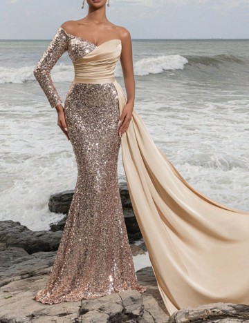 Rochie de ocazie Shein, roz