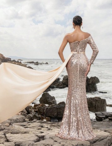 Rochie de ocazie Shein, roz
