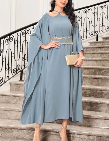 Rochie maxi Shein, albastru
