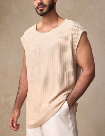 Tricou Shein, bej
