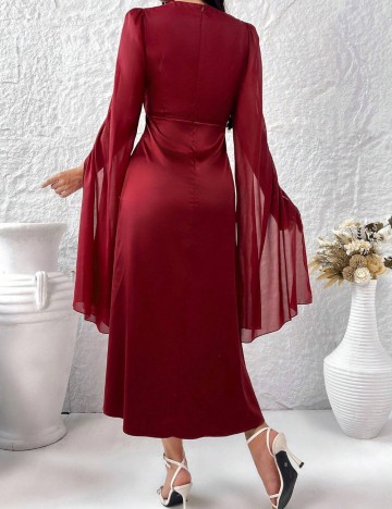 Rochie maxi Shein, vișiniu