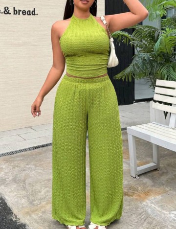 Compleu Shein Curve+, verde inchis