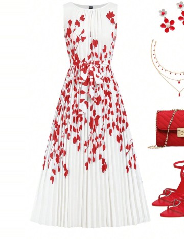 Rochie maxi Shein, mix culori