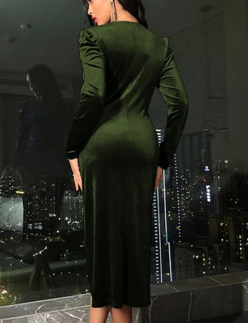 Rochie maxi Shein, verde