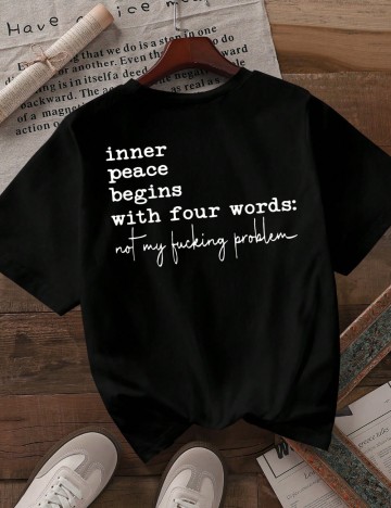 Tricou Shein, negru