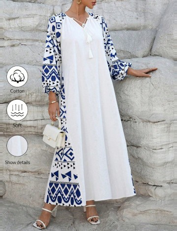 Rochie maxi Shein, alb