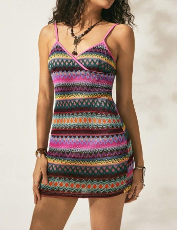 Rochie de plajă Shein, mix culori