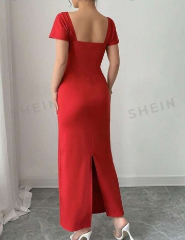 Rochie maxi Shein, roșu