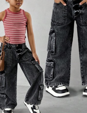 Jeans Shein, negru
