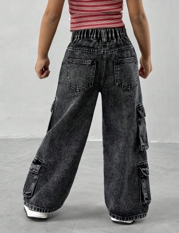 Jeans Shein, negru