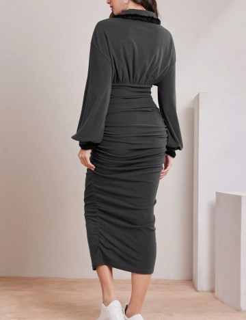Rochie maxi Shein, gri