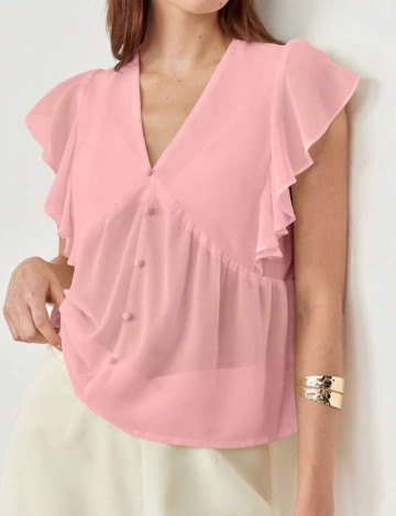 Tricou Shein, roz