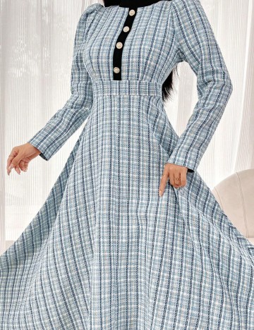 Rochie maxi Shein, albastru