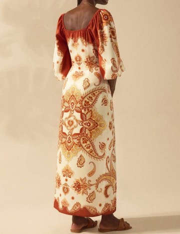 Rochie maxi Shein, mix culori