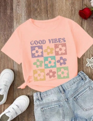 Tricou Shein, roz