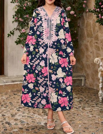 Rochie Shein, mix culori