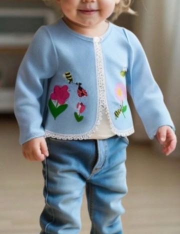 Cardigan Shein, albastru