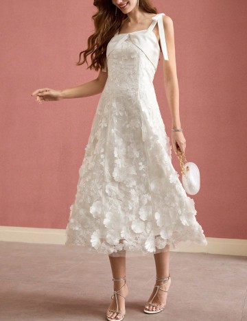 Rochie midi MOTF by Shein, alb