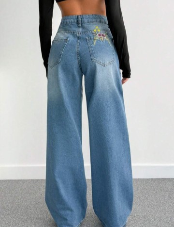 Jeans Shein, albastru