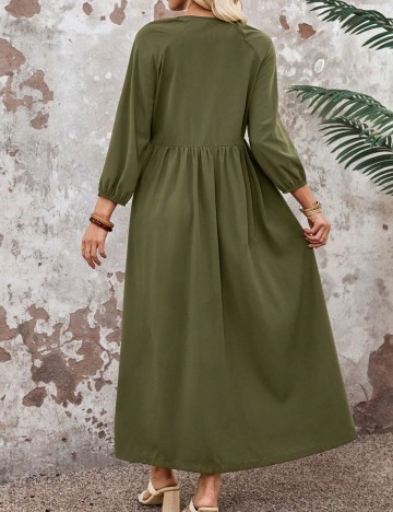 Rochie midi Shein, verde