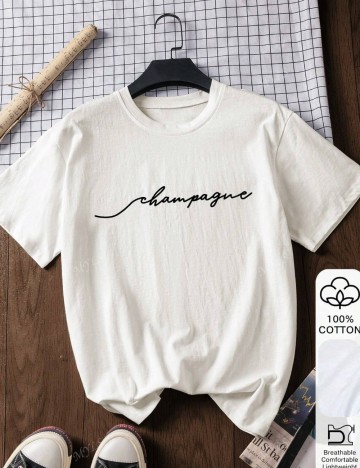 Tricou Shein, alb