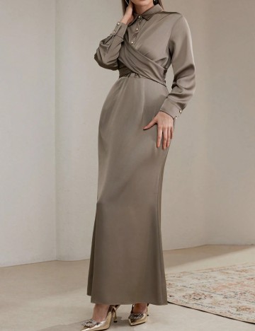 Rochie maxi Shein, bej