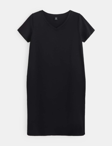 Rochie midi Shein Curve+, negru