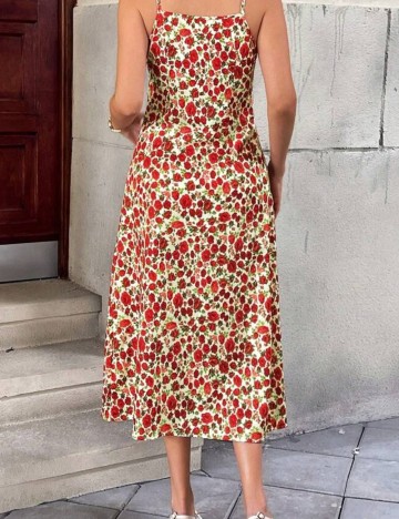Rochie midi Shein, mix culori