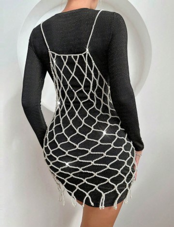 Rochie mini Shein, alb
