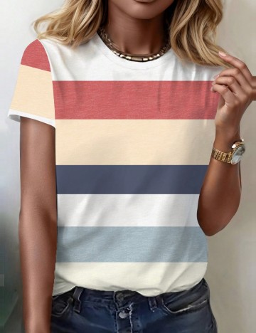 Tricou Shein, mix culori