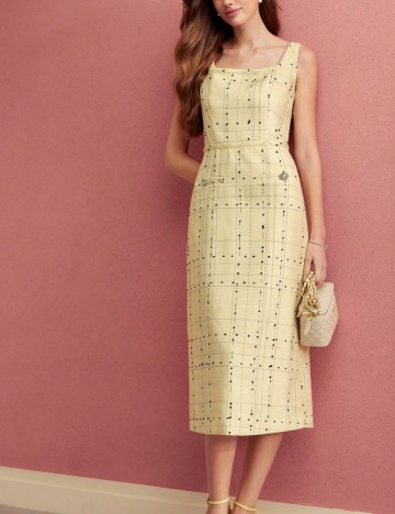 Rochie maxi Shein, galben