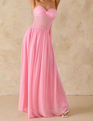 Rochie maxi Shein, roz