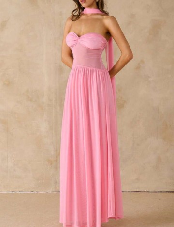 Rochie maxi Shein, roz