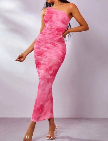 Rochie maxi Shein, roz