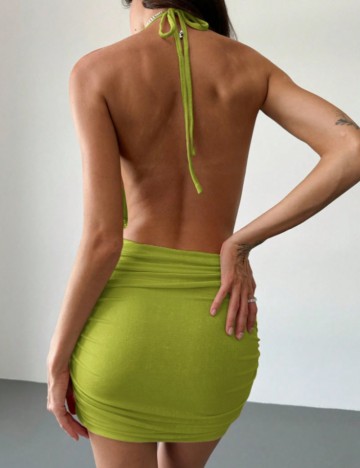 Rochie mini Shein, verde