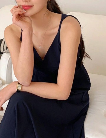 Rochie maxi Shein, albastru