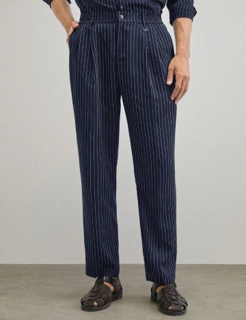 Pantaloni Shein, albastru