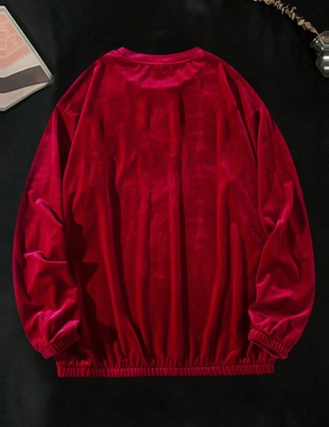 Bluză MANFINITY by Shein, vișiniu