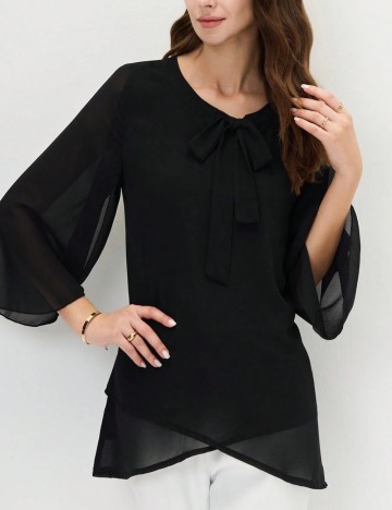 Cămașă Emery Rose by Shein, negru