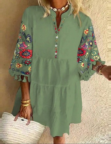 Rochie mini Shein, verde